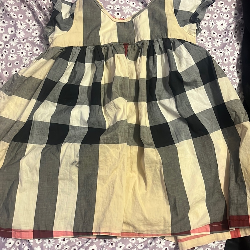 Size 6 Girls Burberry Dress